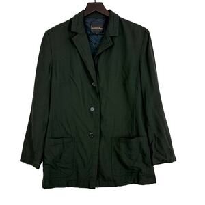 Lasserre Paris Womens Wool Blazer Blazer Jacket - Size 44 Medium